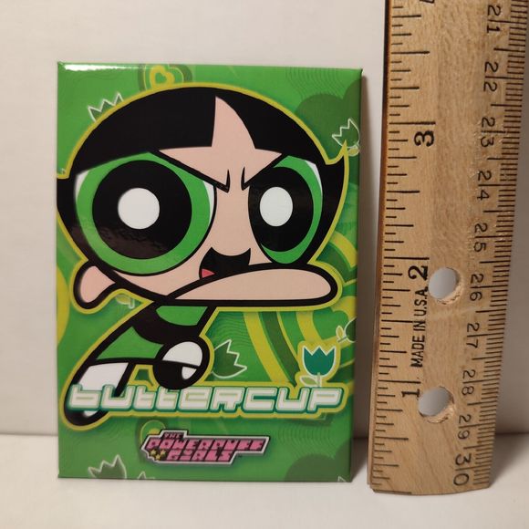 The Powerpuff Girls Buttercup Fridge Magnet Official Cartoon Collectible Decor - Picture 3 of 3